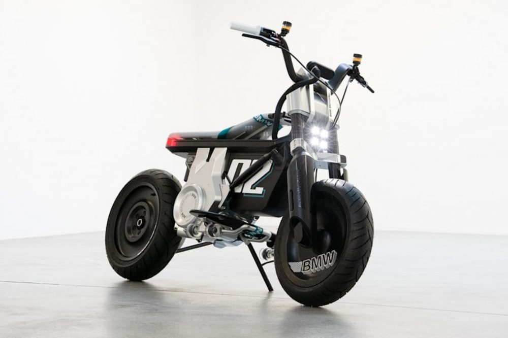 BMW lanza un prototipo de moto 100% eléctrica, que no es ni una moto ni una scooter