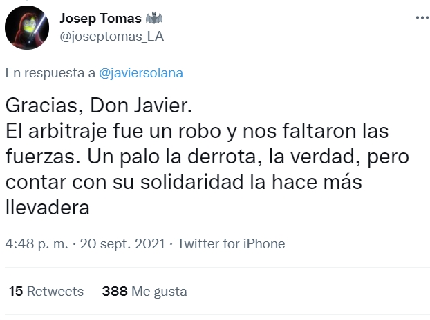 Gracias Javier