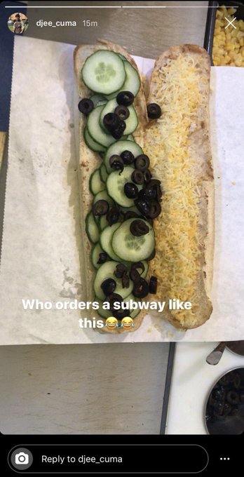 Cuando tu pedido es tan lamentable que el empleado del subway le hace fotos