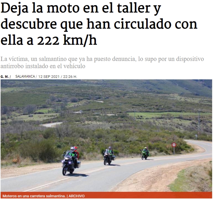 Mecánicos colegas que ponen tu moto a 222km/h para probarla bien bien y que salgan todos los fallos