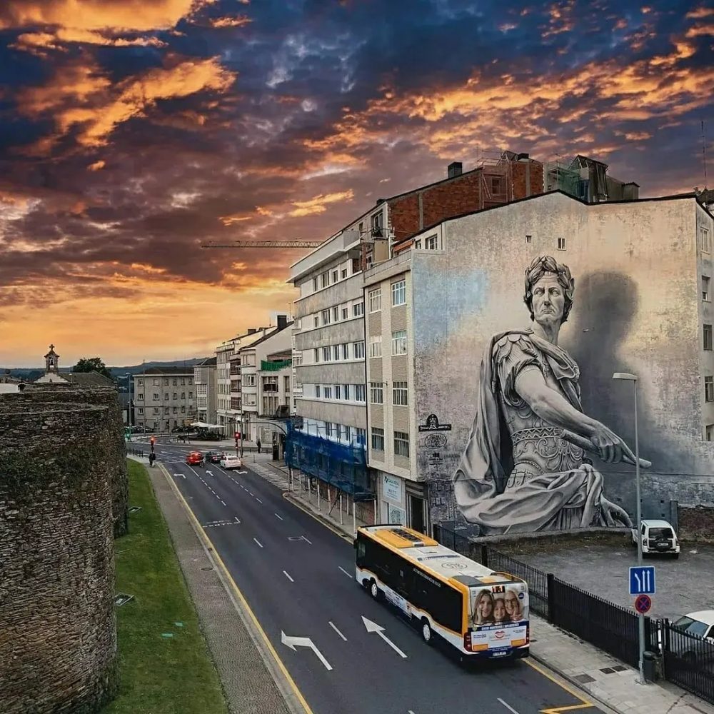 El Julio César de Diego As, escogido el mejor grafiti del mundo en agosto