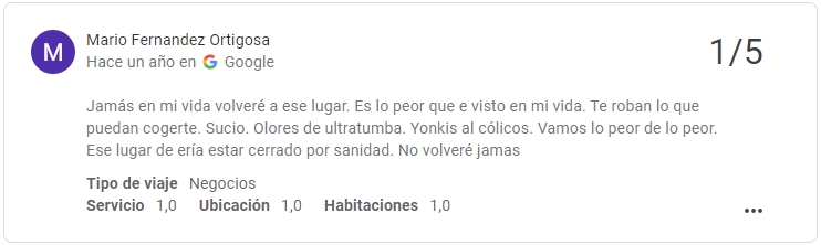 El hostal con las reseñas más infernales de Madrid