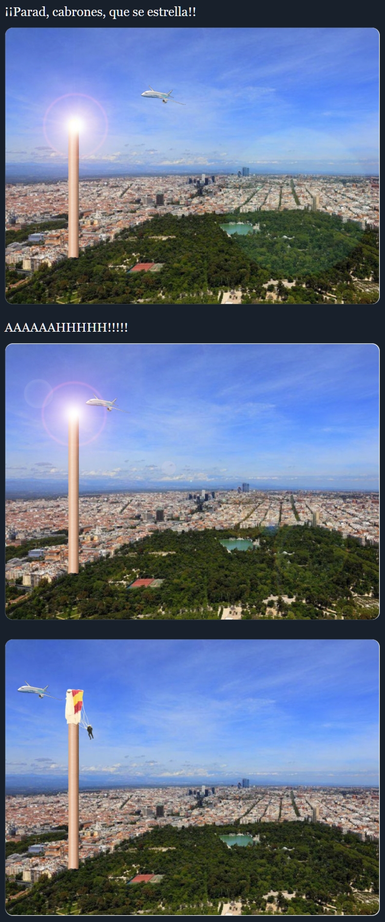 Por cada 5 likes, la frente de Juanfran Escudero crece.
