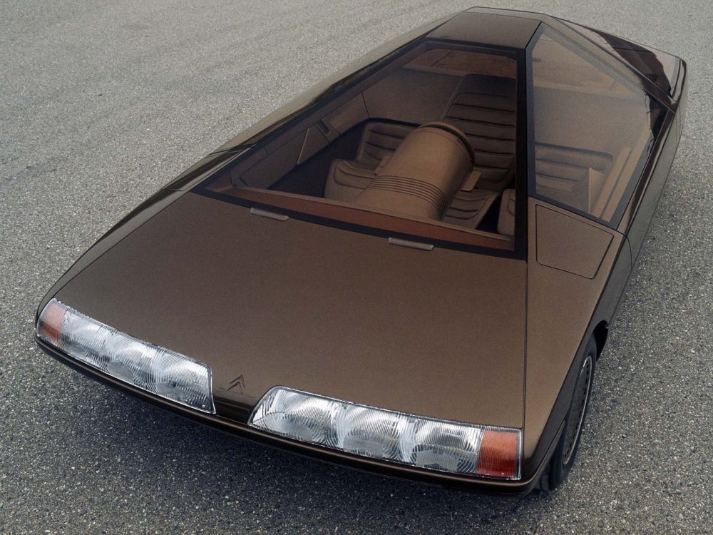 Citroën Karin: el concept francés de 1980 que parecía una pirámide espacial sobre ruedas