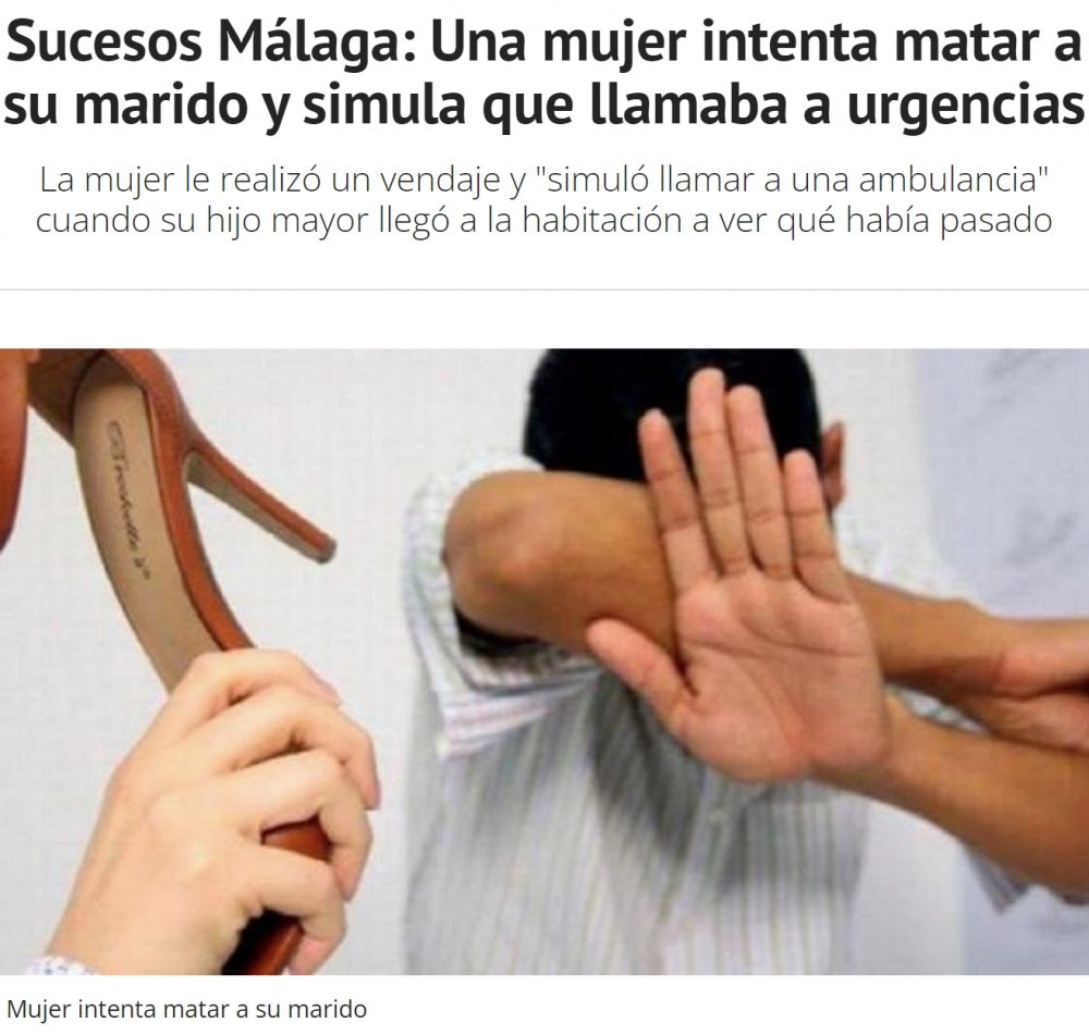 Mujer intenta cargarse a su marido y le dice a los agentes que era un intento de suіcіdio