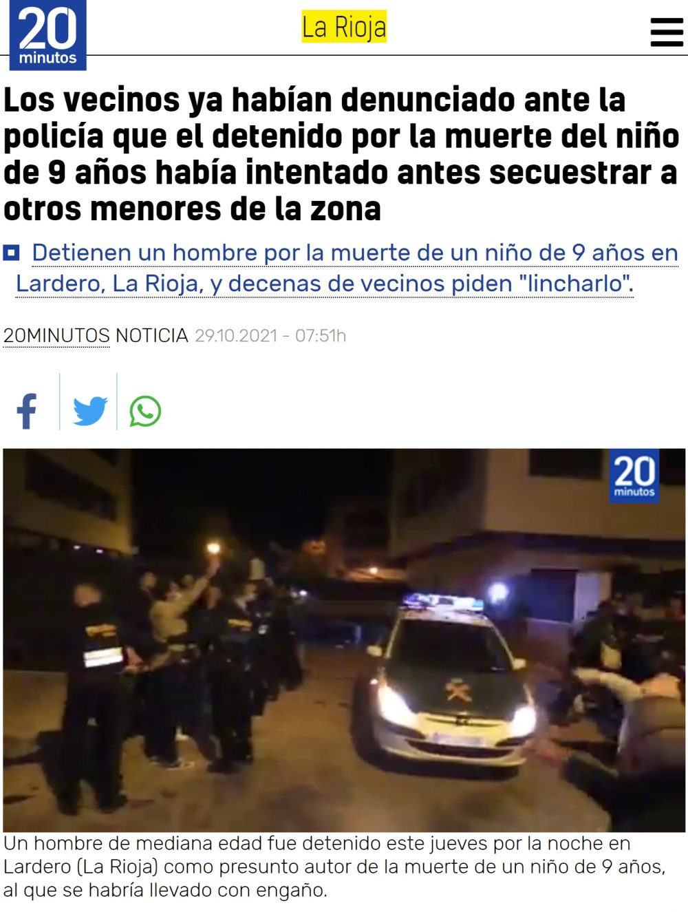 No se podía saber...