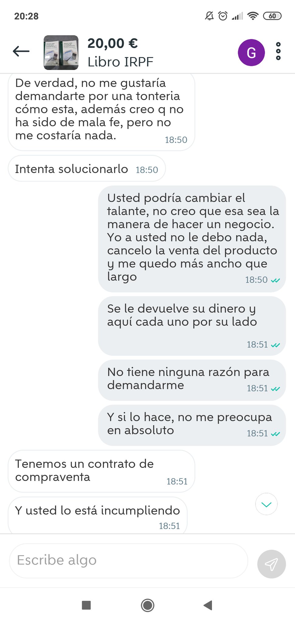 El picapleitos de Wallapop