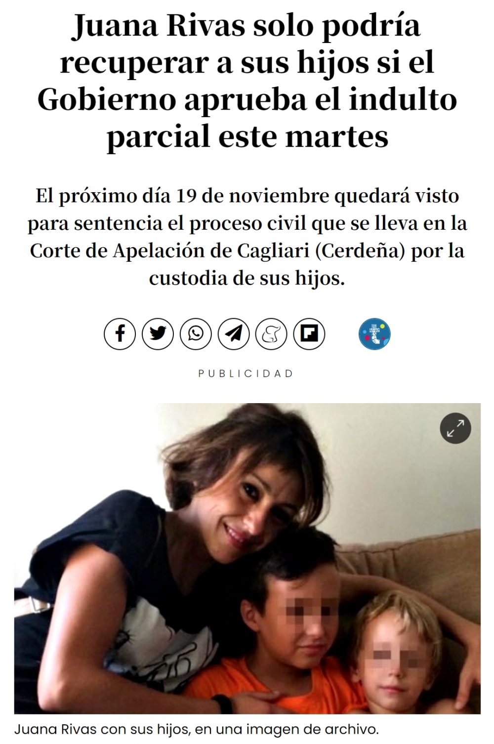 ¿Por qué han indultado hoy a Juana Rivas?