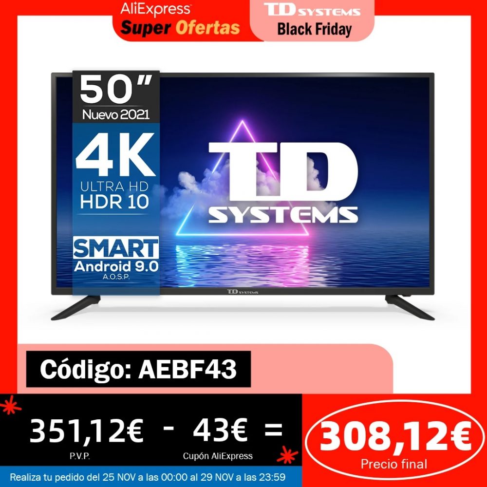 Último día de Black Friday en AliExpress: Especial TV/Monitores