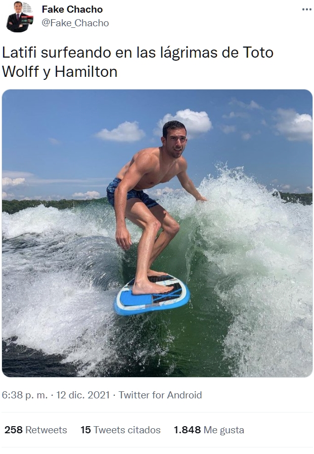 Nicholas Latifi: el héroe involuntario del día