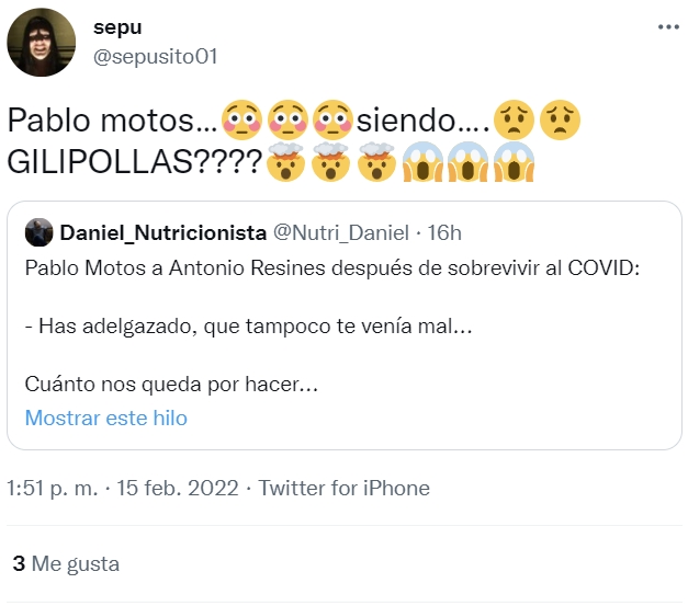 Pablo Motos hace un chascarrillo sobre la pérdida de peso de Antonio Resines, y en Twitter no pierden la oportunidad de cancelarle por enésima vez