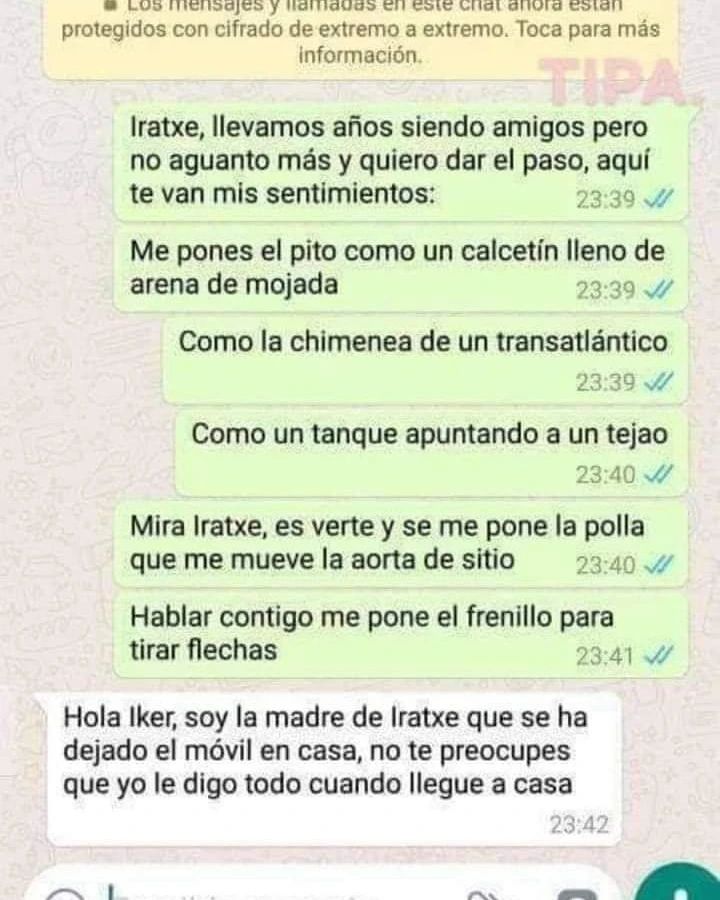 Mal momento para sincerarse...