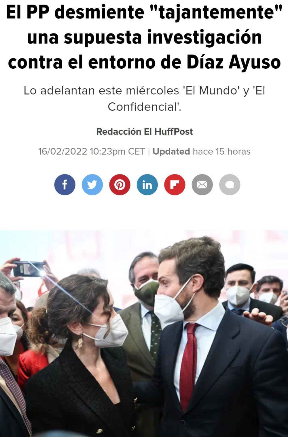Casado le hace un jaque a la reina