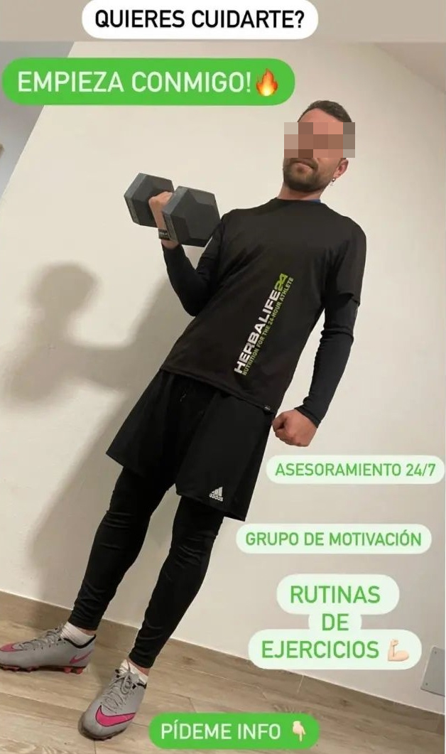 - Camiseta de Herbalife