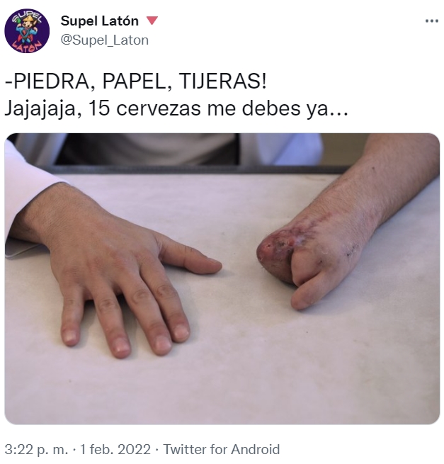 "Si alguno me gana, os pago las bebidas a todos"