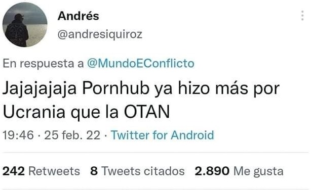 Pues ya estaría, a Putin no le queda otra que rendirse.