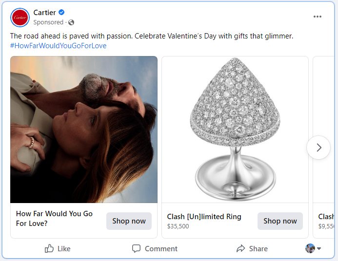 Cartier te propone ideas para San Valentín...