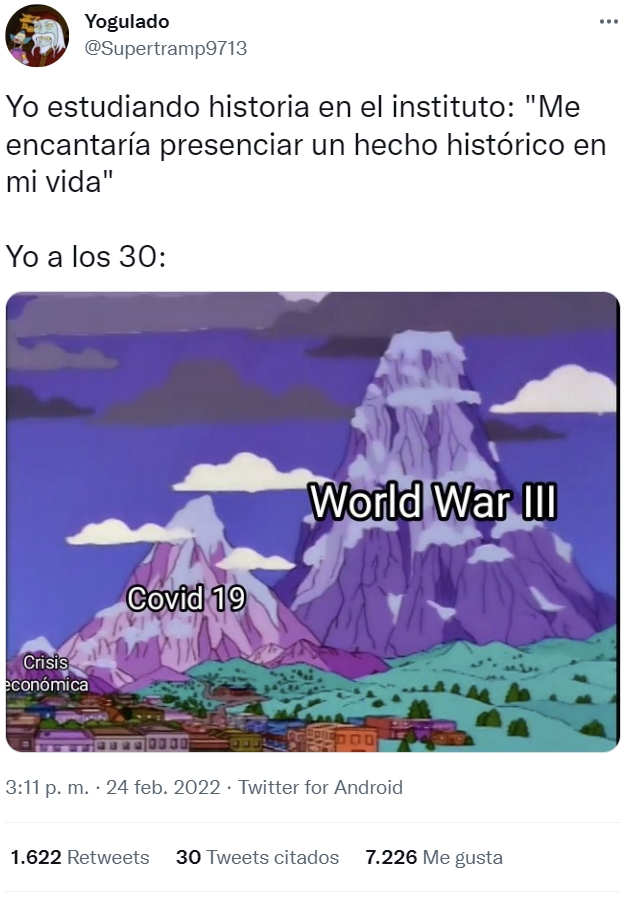 "Me encantaría presenciar un hecho histórico"