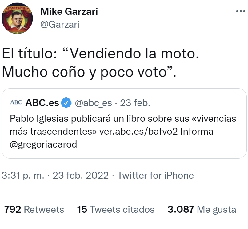 Pablo Iglesias va a publicar un libro