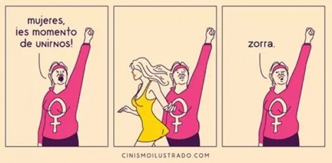 Feminismo significa que la brecha de género sea lo más amplia posible en favor de las mujeres.
