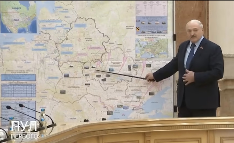 WTF!?: Lukashenko parece desvelar sus planes de Guerra