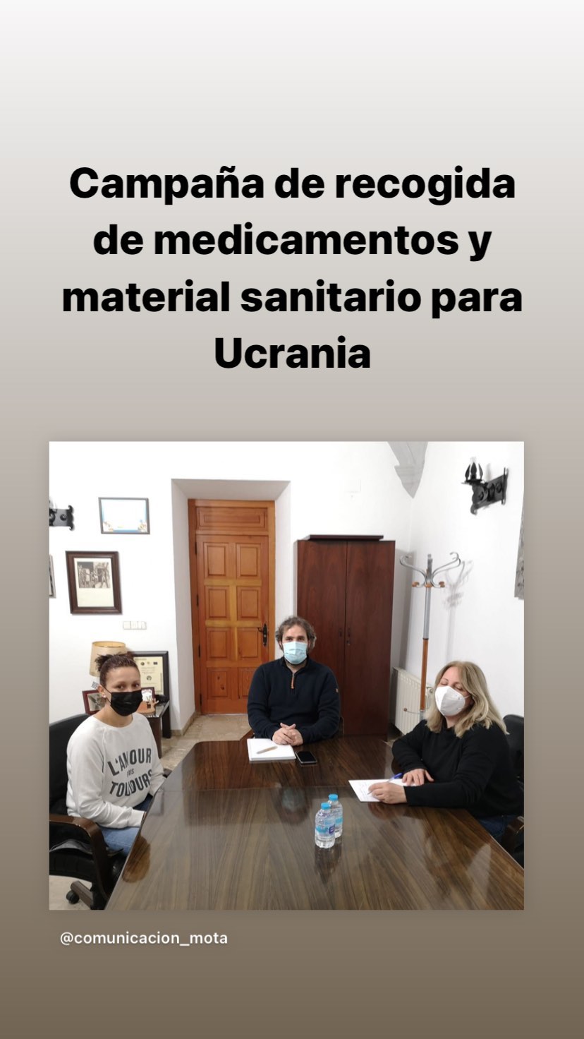 Mota del Cuervo crea una campaña de recogida de material para Ucrania y tienen que hacer un comunicado para que la gente deje de llevar escopetas