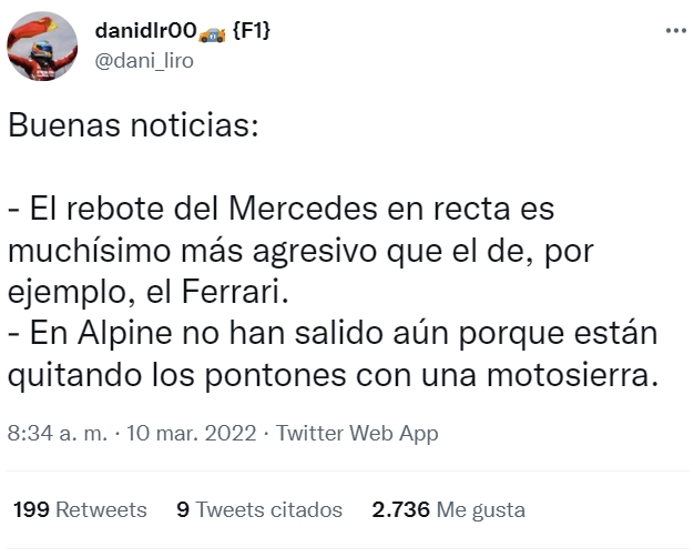 Mercedes se presenta en Barhein con un coche... ¿Sin pontones?