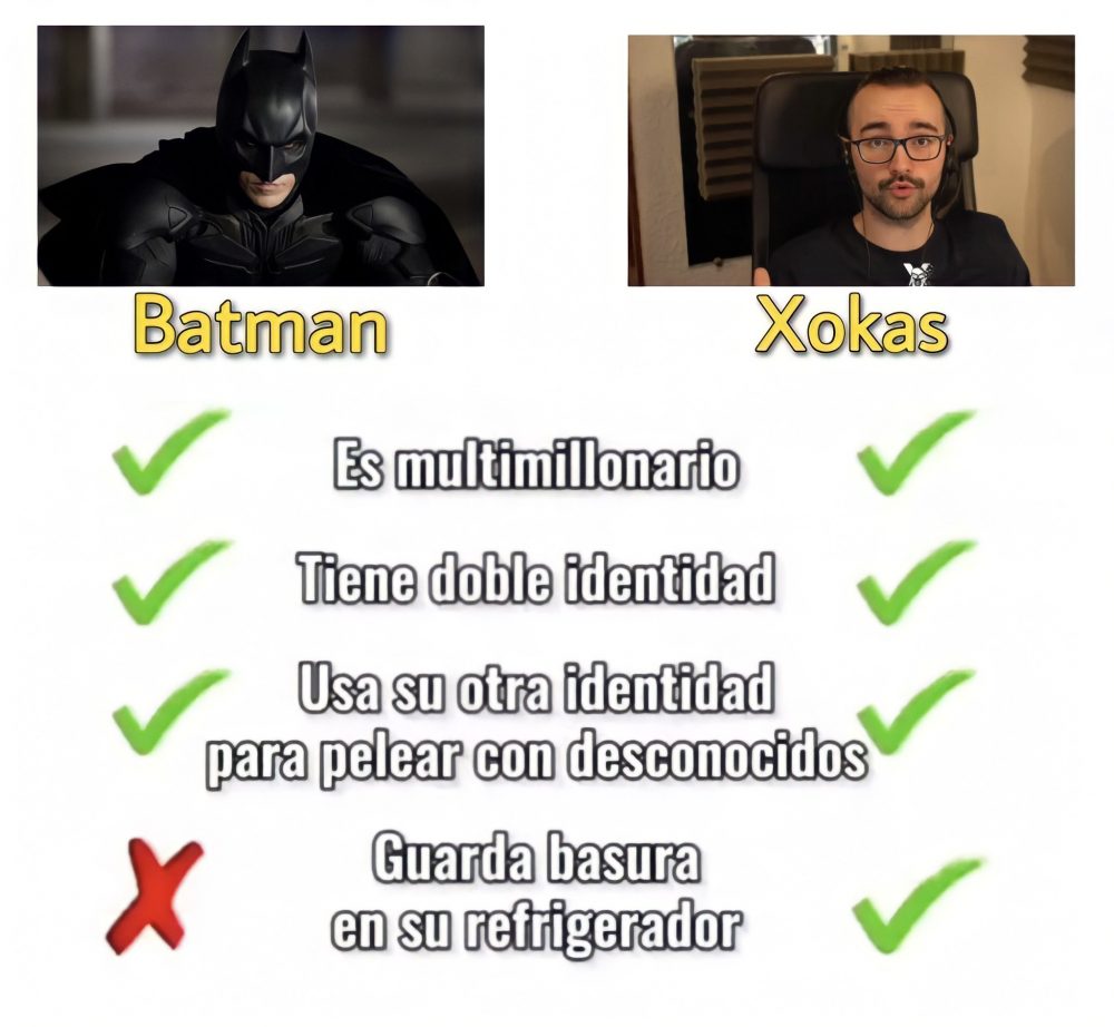 Batman vs Xokas
