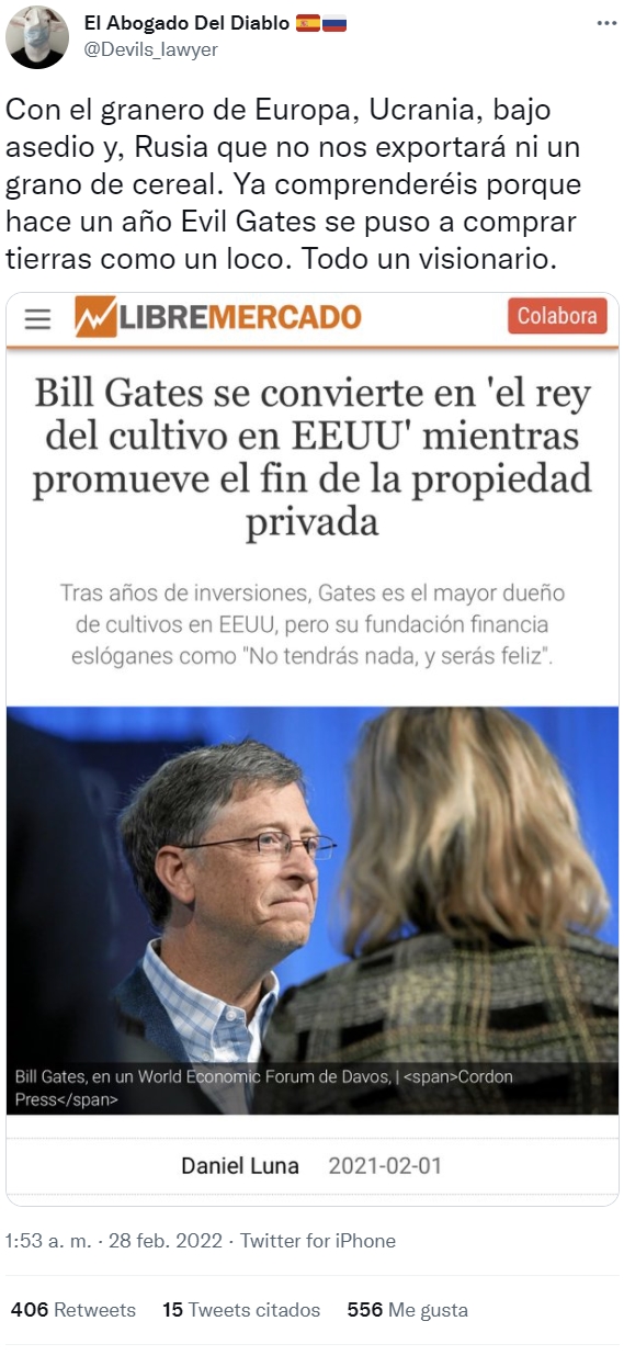 Maravillosa jugada de Bill Gates