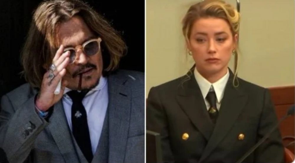 Una de las cosas que más me está flipando del juicio entre Johnny Depp y Amber Heard es que ella literalmente replica los looks de él al día siguiente