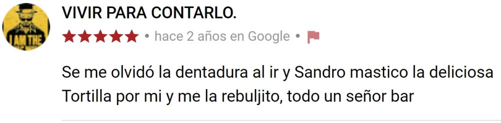 En Burgos hay un bar tan horríblemente malo, que la gente se puso de acuerdo para ponerle reseñas buenísimas para trolear a futuros clientes