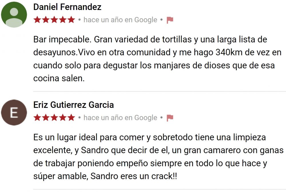 En Burgos hay un bar tan horríblemente malo, que la gente se puso de acuerdo para ponerle reseñas buenísimas para trolear a futuros clientes