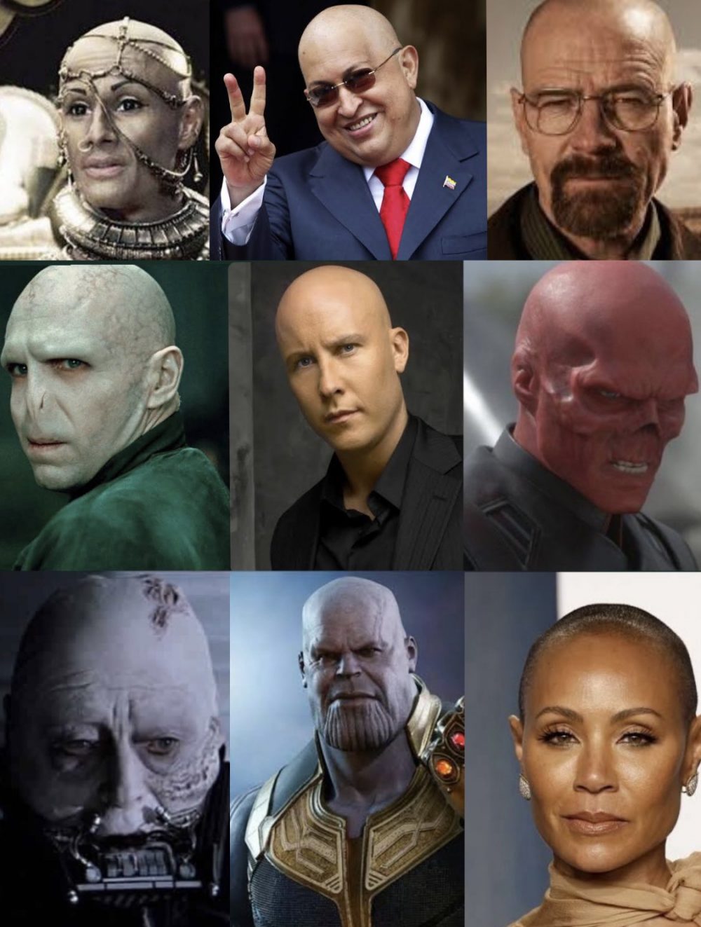 Comprobado: Los calvos son malvados