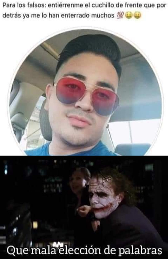 Creo que va con segundas...