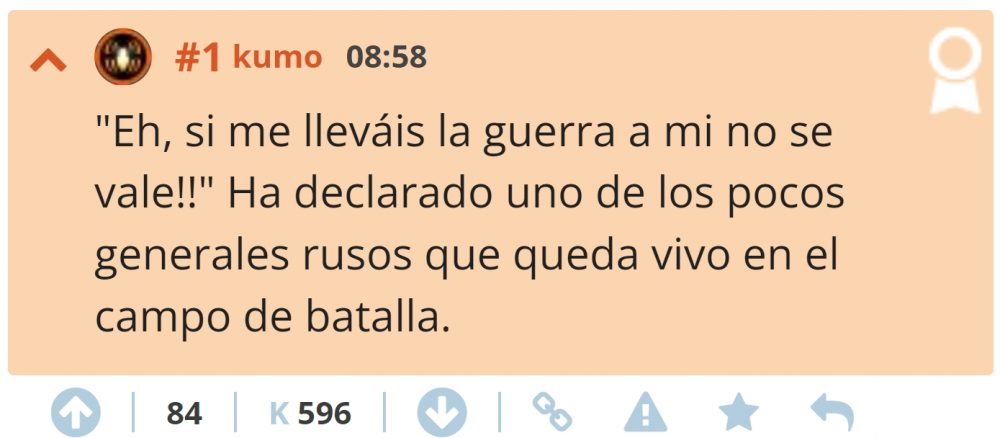 Pobres, que les ha caído una bombita en su lado...