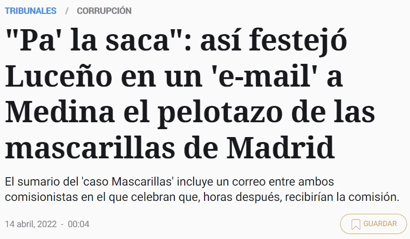 Elena Collado, la 'intermediaria' del Ayuntamiento de Madrid en el escándalo de las mascarillas: "Soy un poco pava, pero entendí de verdad que querían ayudar a Madrid"