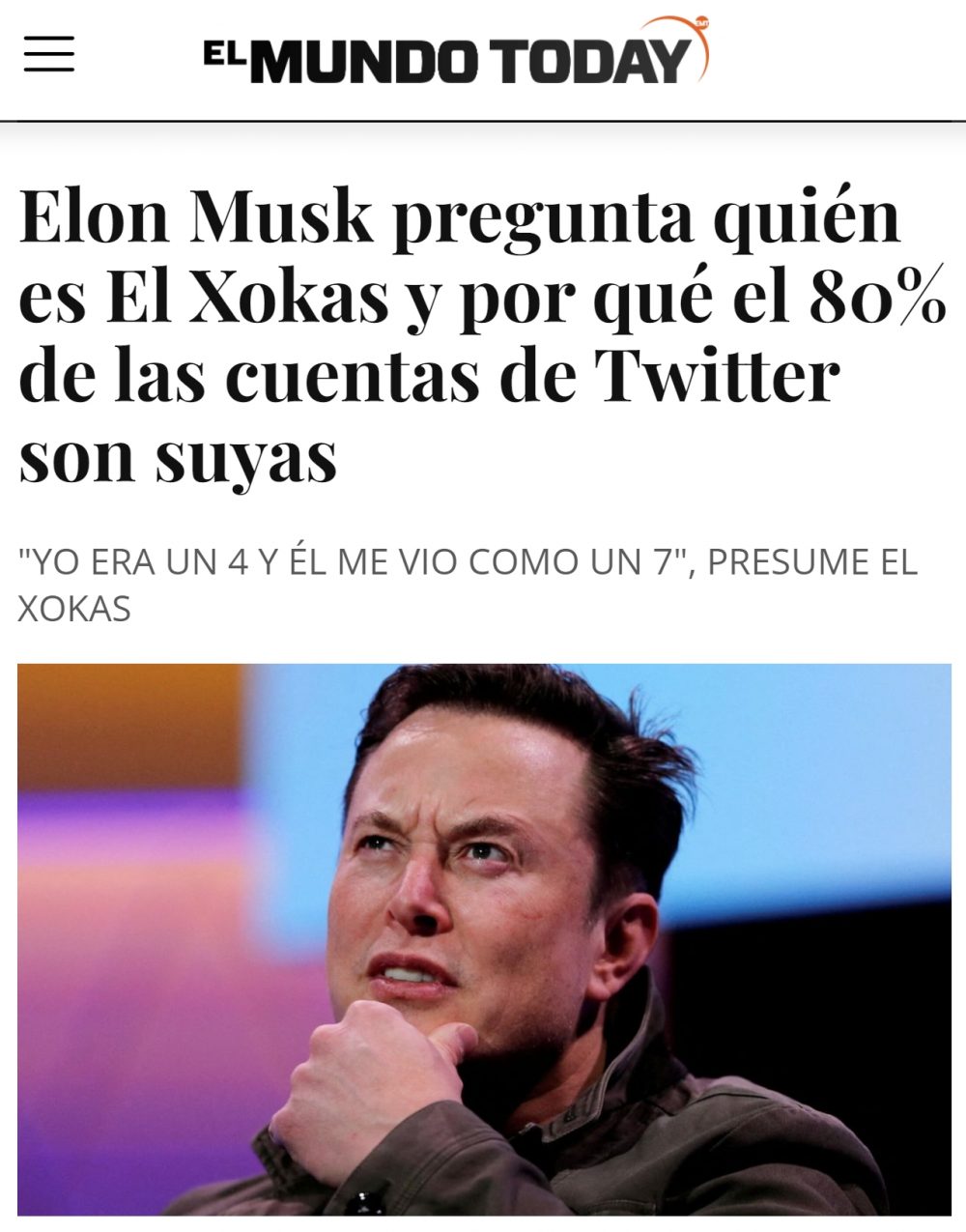 Sorpresa de Elon Musk tras comprar Twitter