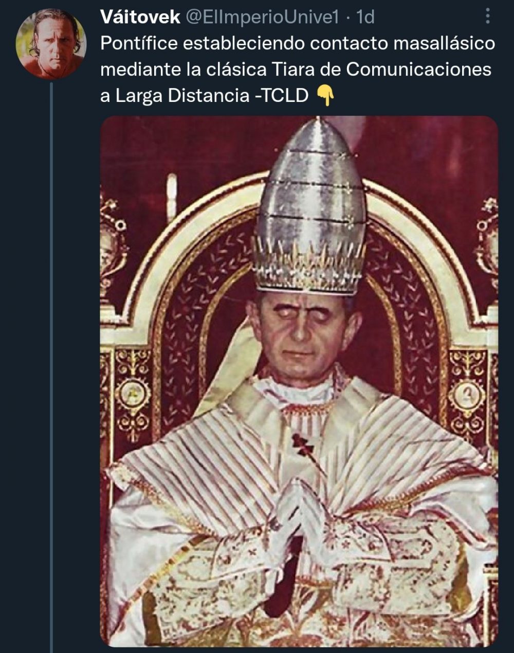 папская тиара в вашингтоне