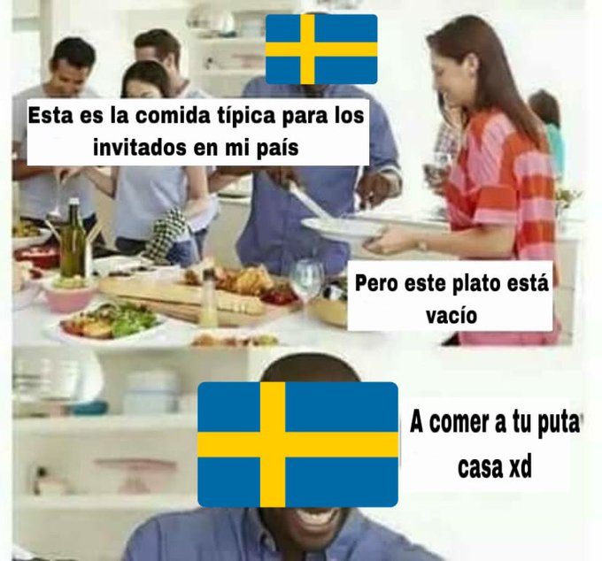 Lo de "hacerse el sueco" era por algo...