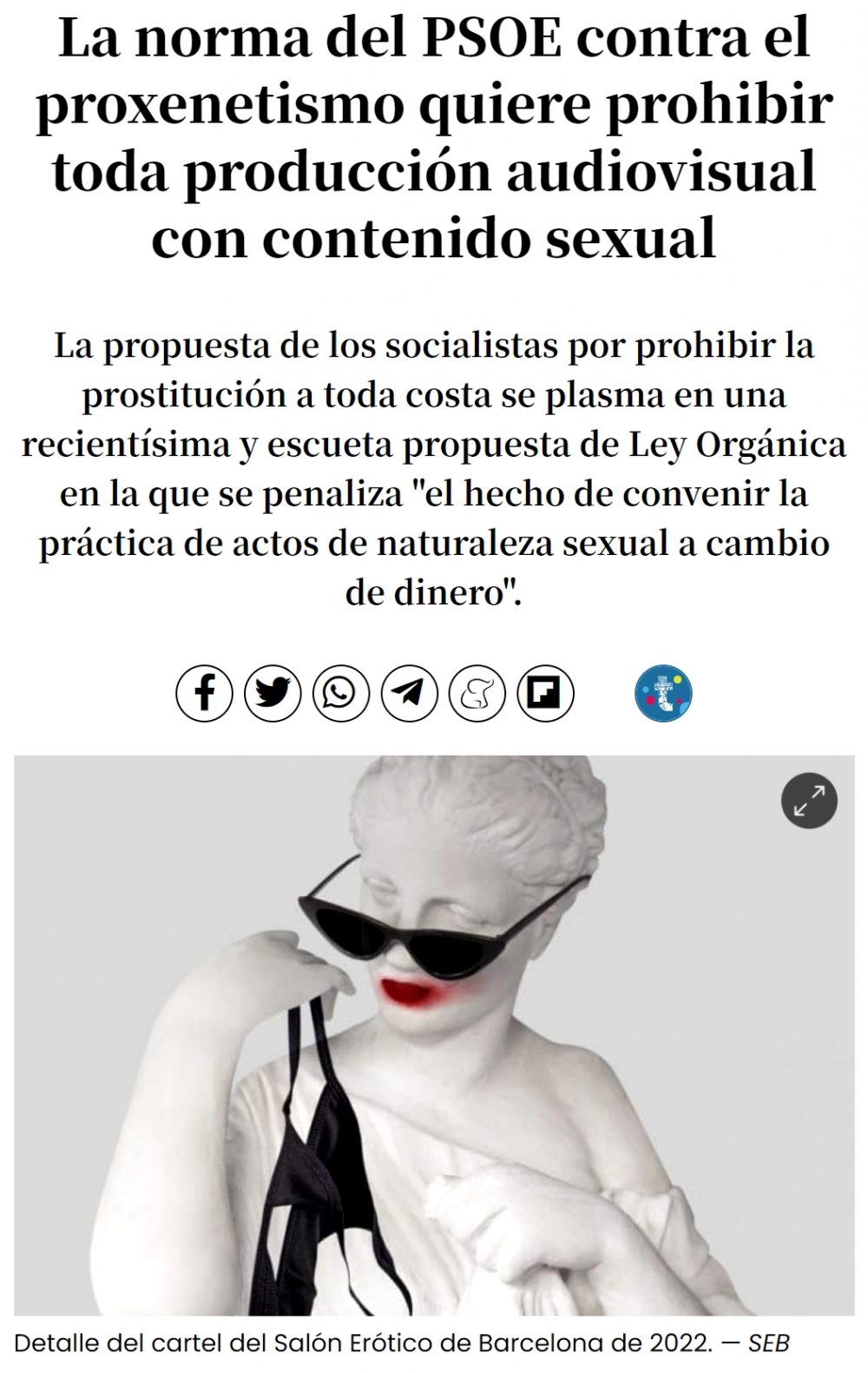 Perrosanche quiere acabar con el nopor