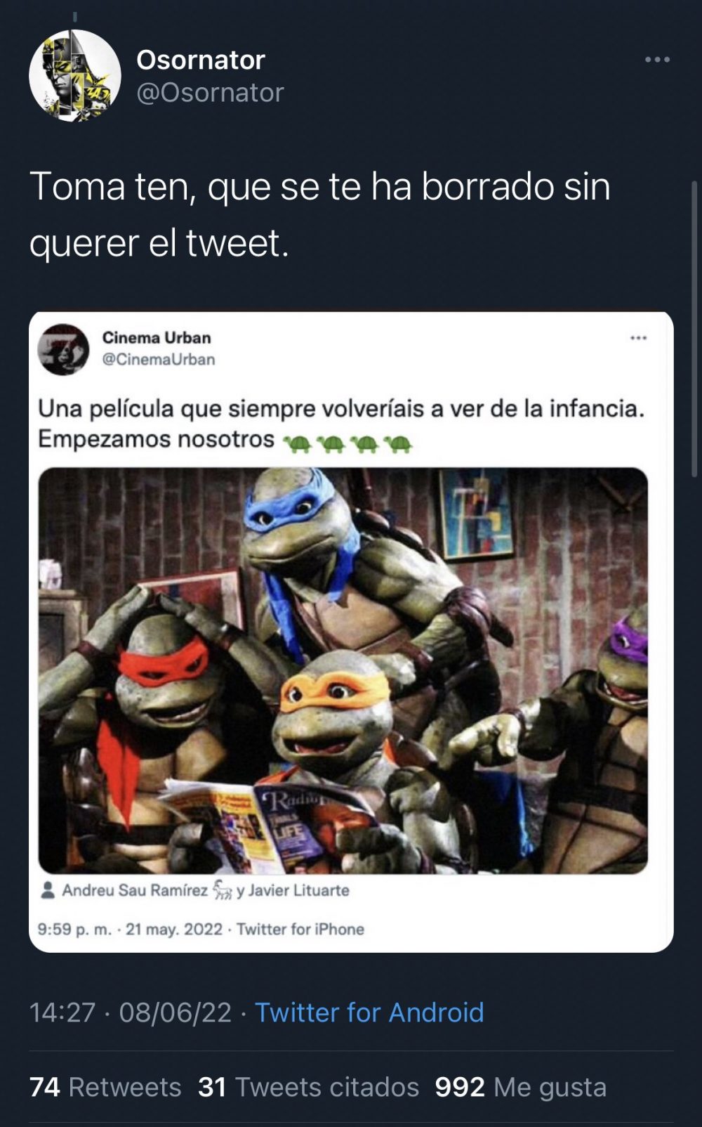 Dime de qué presumes...