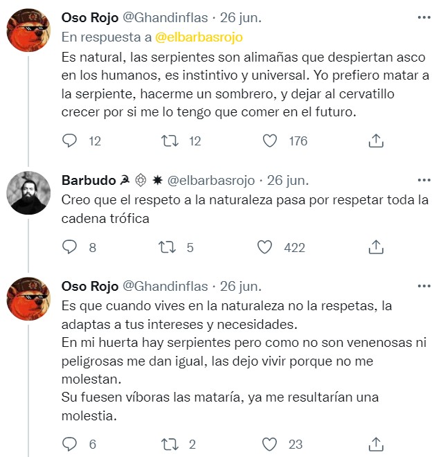 Disney ha hecho mucho daño: Separan a una serpiente de su presa por pena.