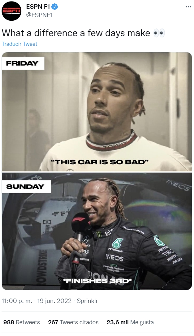 Aún me estoy recuperando de la desepsión del domingo....