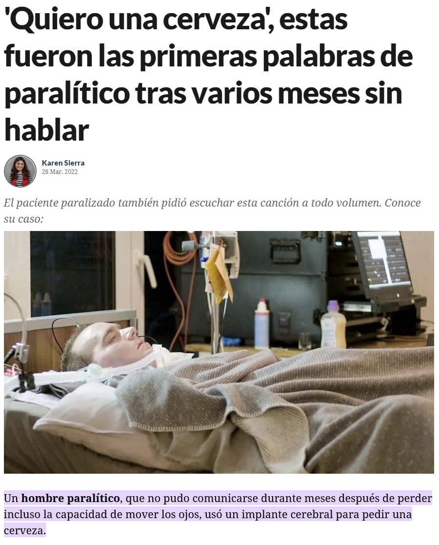 Pobre hombre, la sed que tendrá...