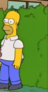 Os presento el soporte de estropajo estilo "Homer desaparece entre los arbustos" que se ha impreso en 3D el finolier Chukas