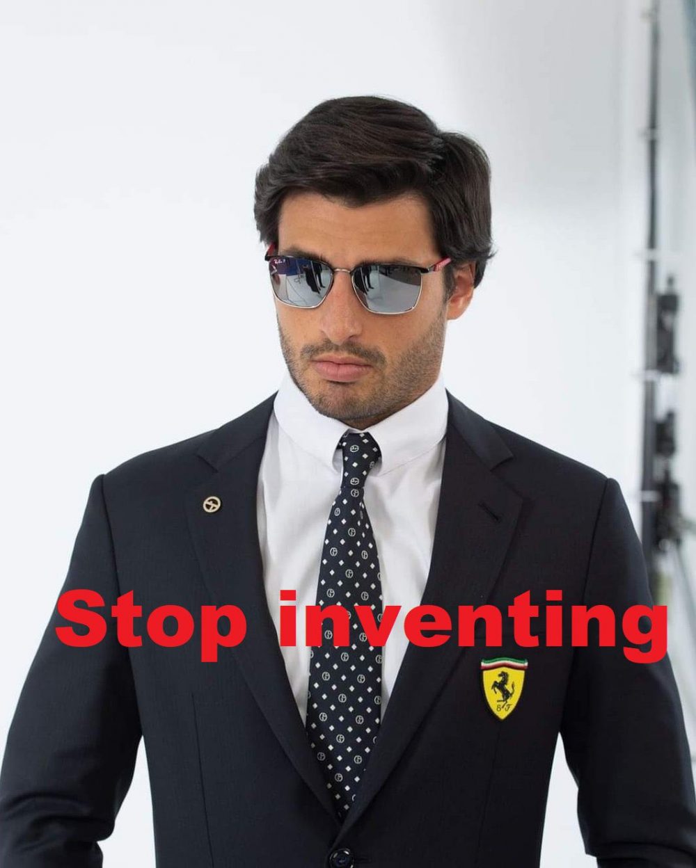 El "STOP INVENTING" de Carlos Sainz a Ferrari fue trending topic ayer