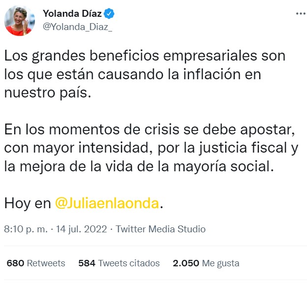 Los culpables de la inflación