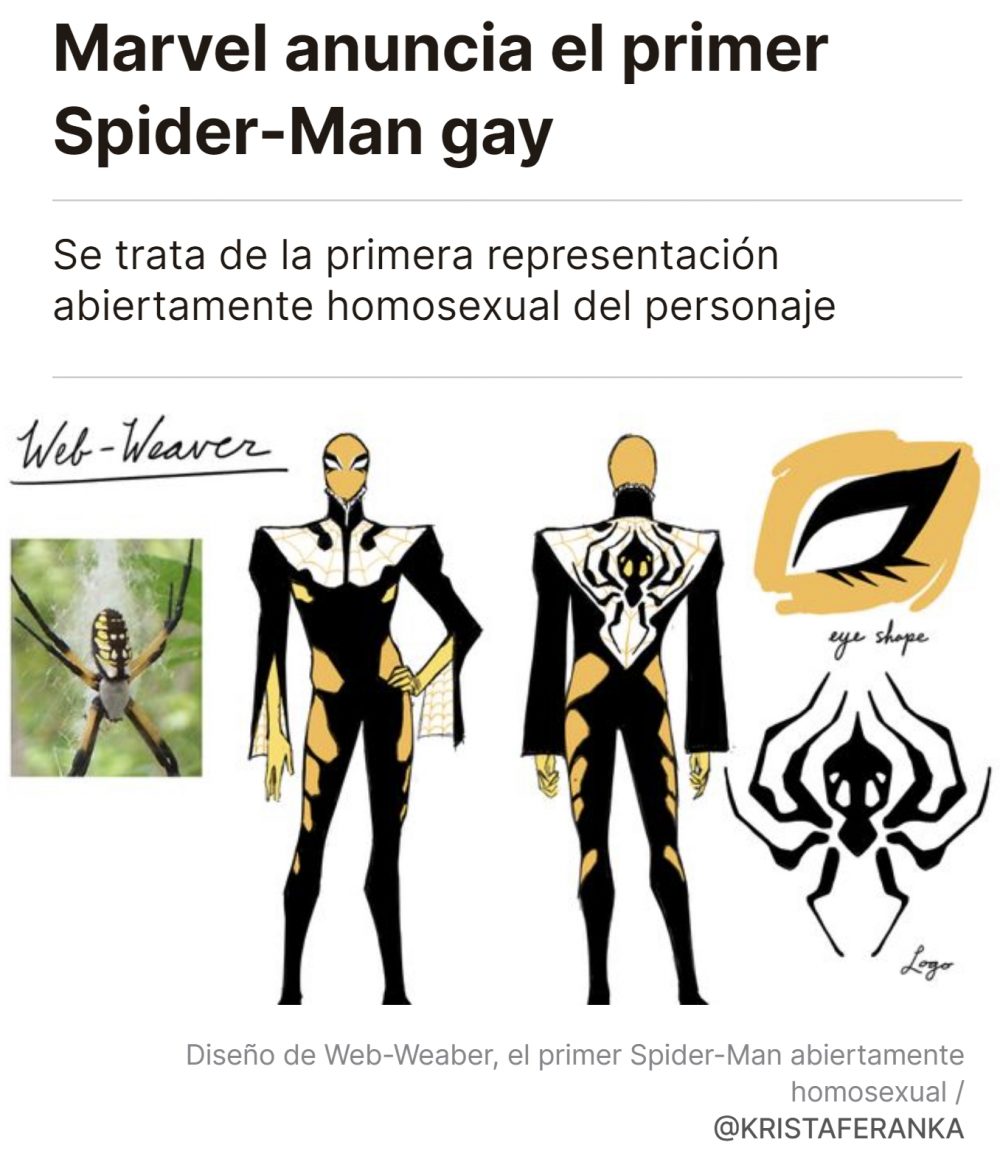 Marvel anuncia el primer Spider-Man gay