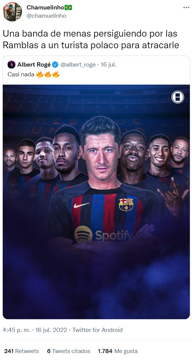 Pintaza el nuevo Fútbol Club Warcelona