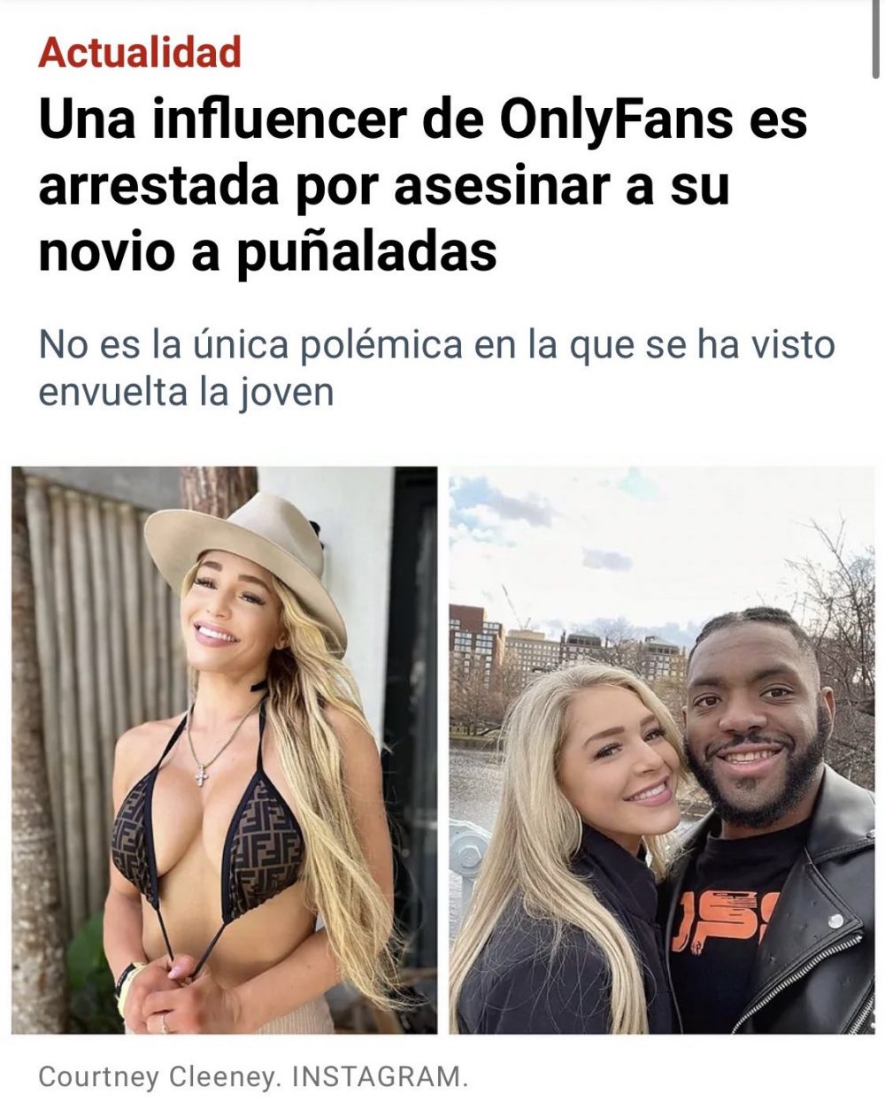 Si lo hace él es terrоrismo machista, si lo hace ella "no es la única polémica en la que se ha visto envuelta".